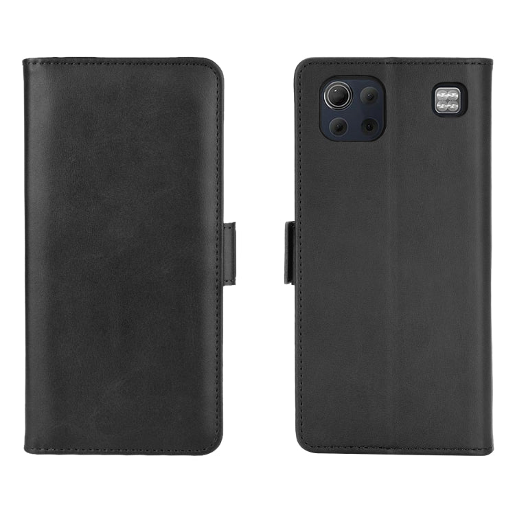 For LG K92 5G Dual-side Magnetic Buckle Horizontal Flip Leather Case with Holder & Card Slots & Wallet