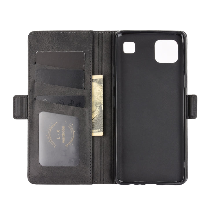 For LG K92 5G Dual-side Magnetic Buckle Horizontal Flip Leather Case with Holder & Card Slots & Wallet