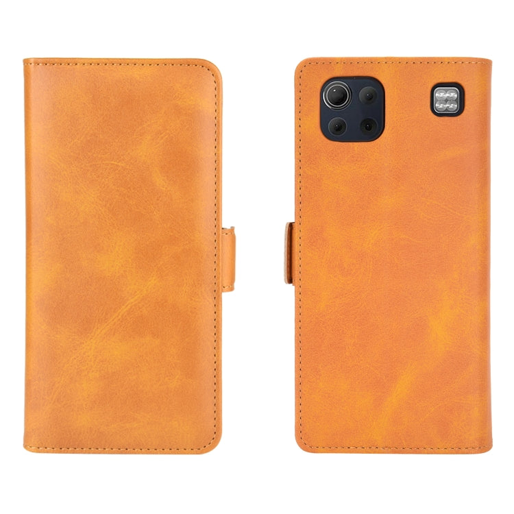For LG K92 5G Dual-side Magnetic Buckle Horizontal Flip Leather Case with Holder & Card Slots & Wallet