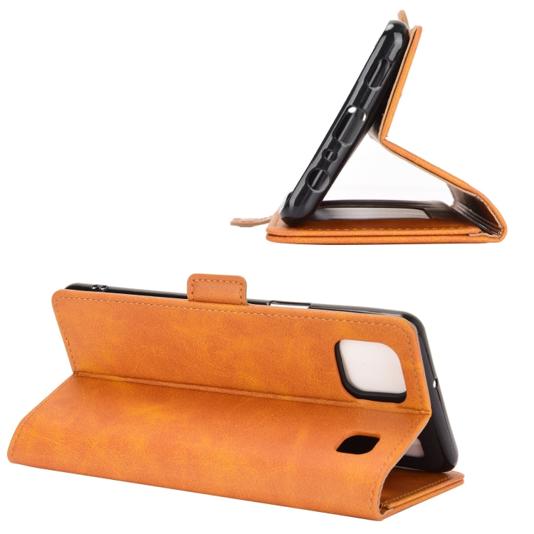 For LG K92 5G Dual-side Magnetic Buckle Horizontal Flip Leather Case with Holder & Card Slots & Wallet