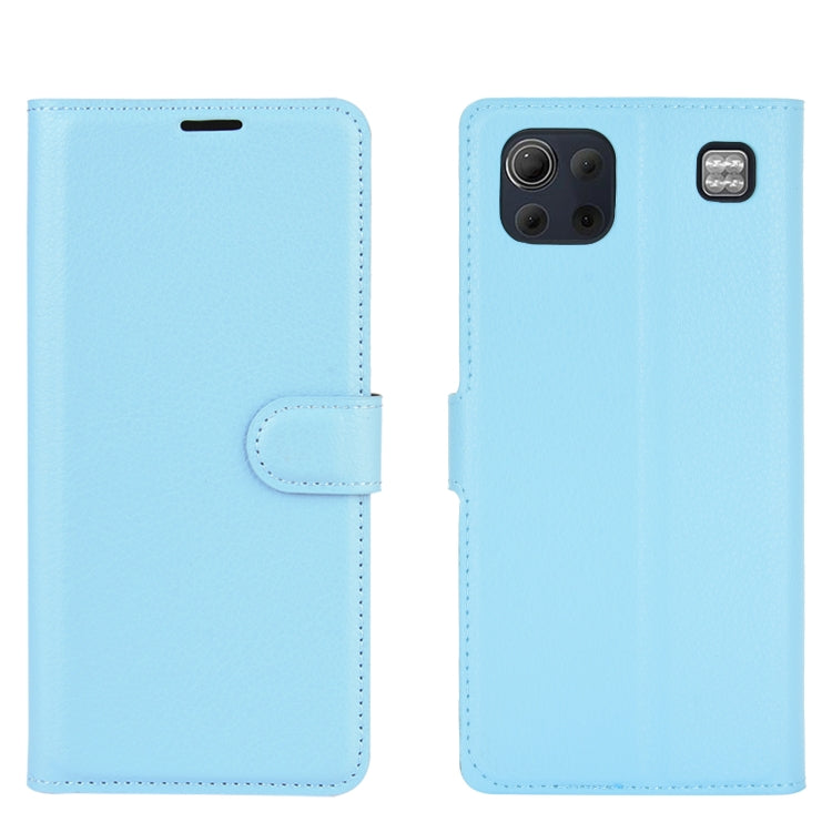 For LG K92 5G Litchi Texture Horizontal Flip Protective Case with Holder & Card Slots & Wallet