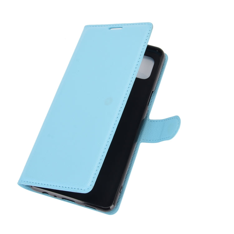 For LG K92 5G Litchi Texture Horizontal Flip Protective Case with Holder & Card Slots & Wallet