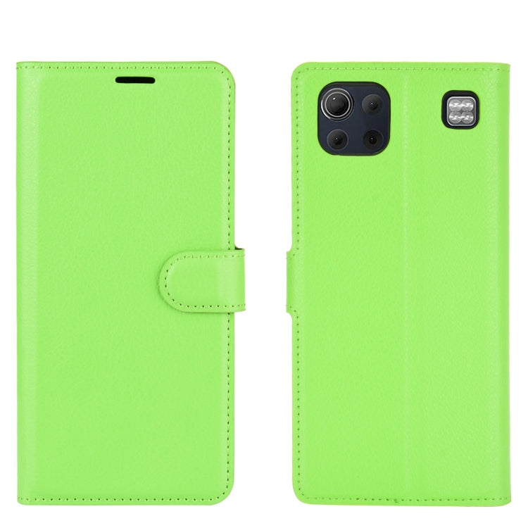 For LG K92 5G Litchi Texture Horizontal Flip Protective Case with Holder & Card Slots & Wallet