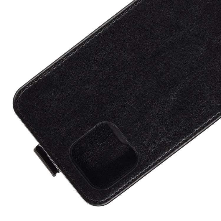 For OPPO A72 / A73 5G R64 Texture Single Vertical Flip Leather Protective Case with Card Slots & Photo Frame