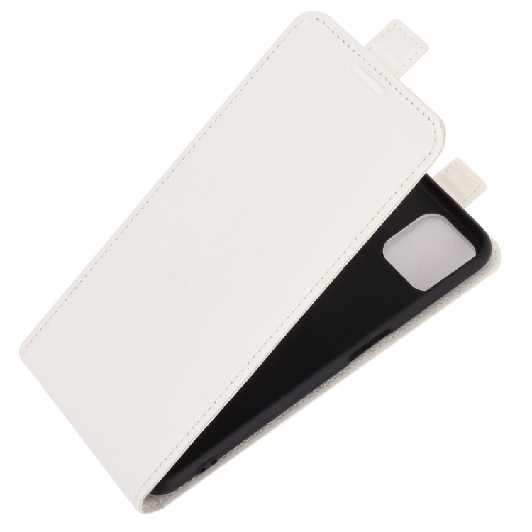 For OPPO A72 / A73 5G R64 Texture Single Vertical Flip Leather Protective Case with Card Slots & Photo Frame