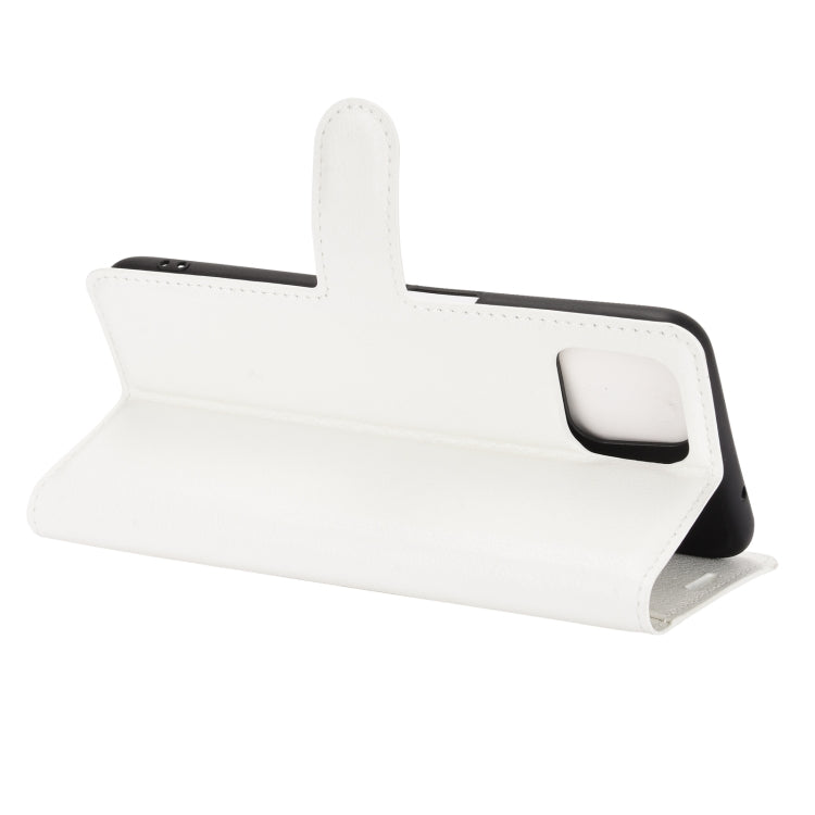 For OPPO A72 / A73 5G Litchi Texture Horizontal Flip Protective Case with Holder & Card Slots & Wallet