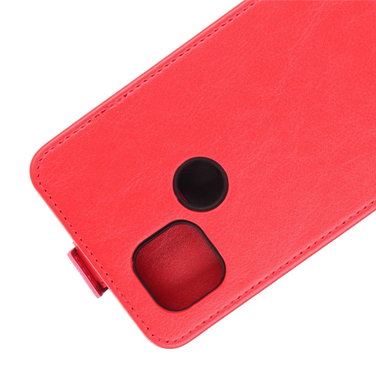 For Motorola Moto G9 Power R64 Texture Single Vertical Flip Leather Protective Case with Card Slots & Photo Frame