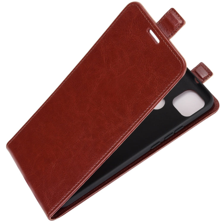 For Motorola Moto G9 Power R64 Texture Single Vertical Flip Leather Protective Case with Card Slots & Photo Frame