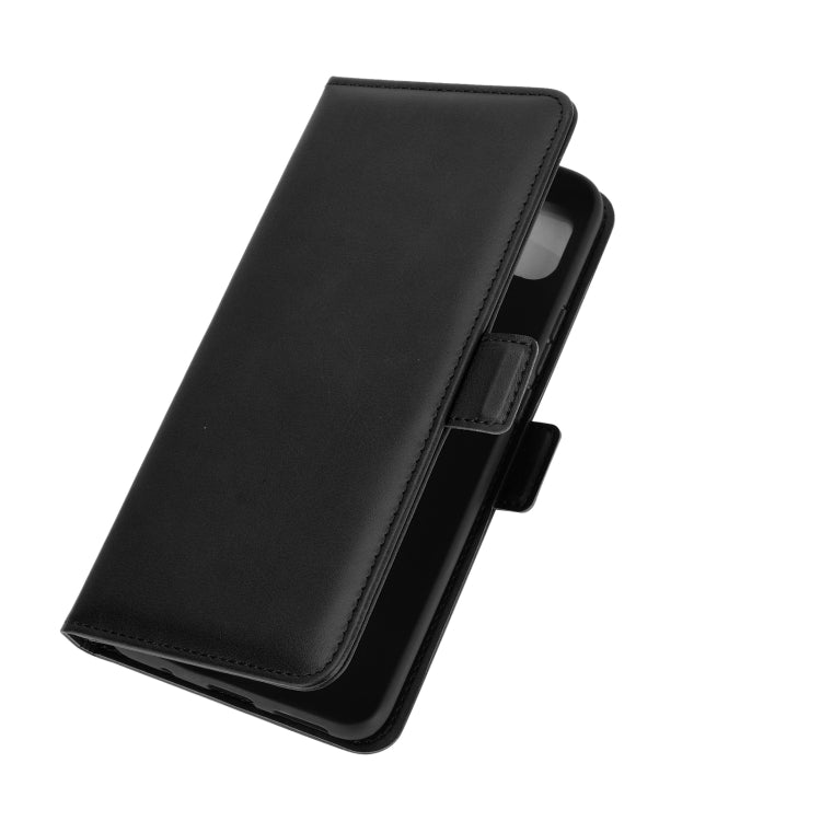 For Motorola Moto G9 Power Dual-side Magnetic Buckle Horizontal Flip Leather Case with Holder & Card Slots & Wallet