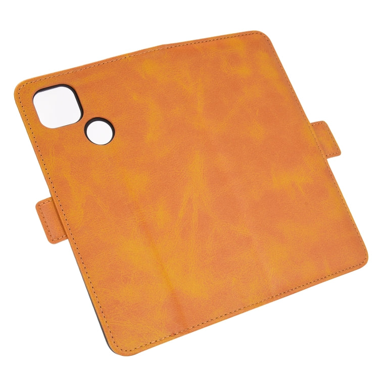 For Motorola Moto G9 Power Dual-side Magnetic Buckle Horizontal Flip Leather Case with Holder & Card Slots & Wallet