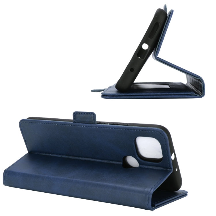 For Motorola Moto G9 Power Dual-side Magnetic Buckle Horizontal Flip Leather Case with Holder & Card Slots & Wallet