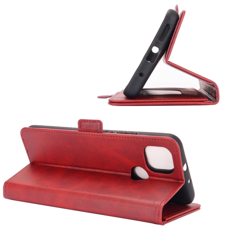 For Motorola Moto G9 Power Dual-side Magnetic Buckle Horizontal Flip Leather Case with Holder & Card Slots & Wallet