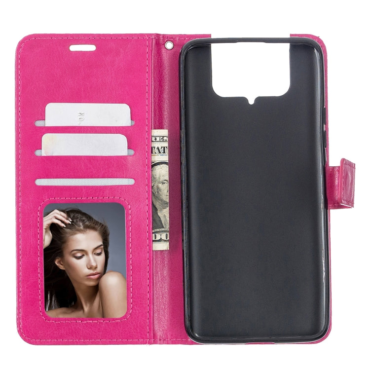 For Asus Zenfone 7 ZS670KS Crazy Horse Texture Horizontal Flip Leather Case with Holder & Card Slots & Wallet & Photo Frame