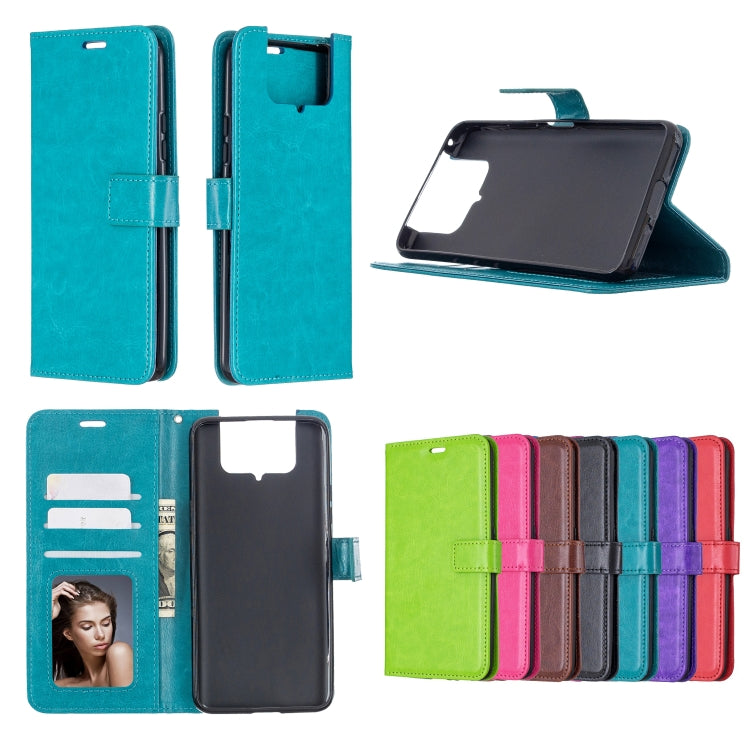 For Asus Zenfone 7 ZS670KS Crazy Horse Texture Horizontal Flip Leather Case with Holder & Card Slots & Wallet & Photo Frame