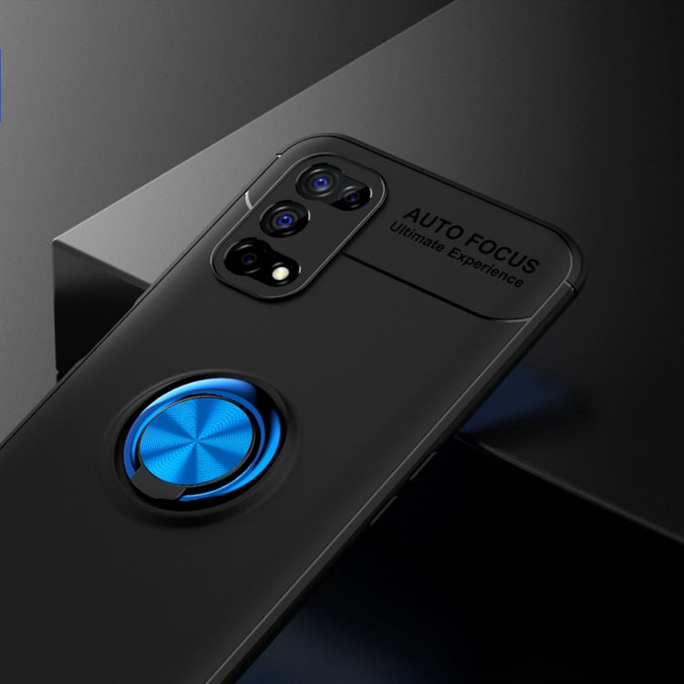 For OPPO Realme 7 Pro Metal Ring Holder 360 Degree Rotating TPU Case