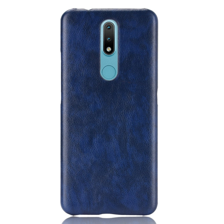 For Nokia 2.4 Shockproof Litchi Texture PC + PU Case