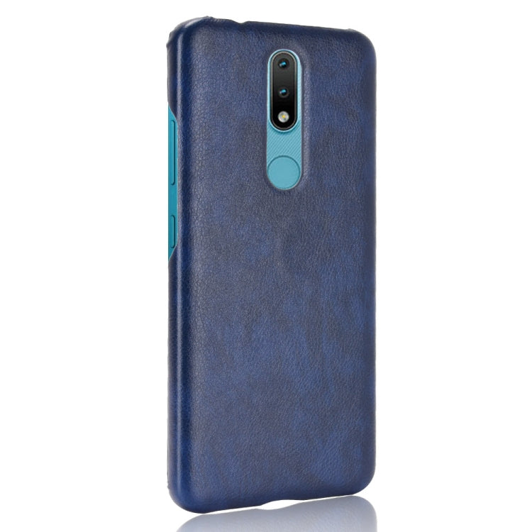 For Nokia 2.4 Shockproof Litchi Texture PC + PU Case
