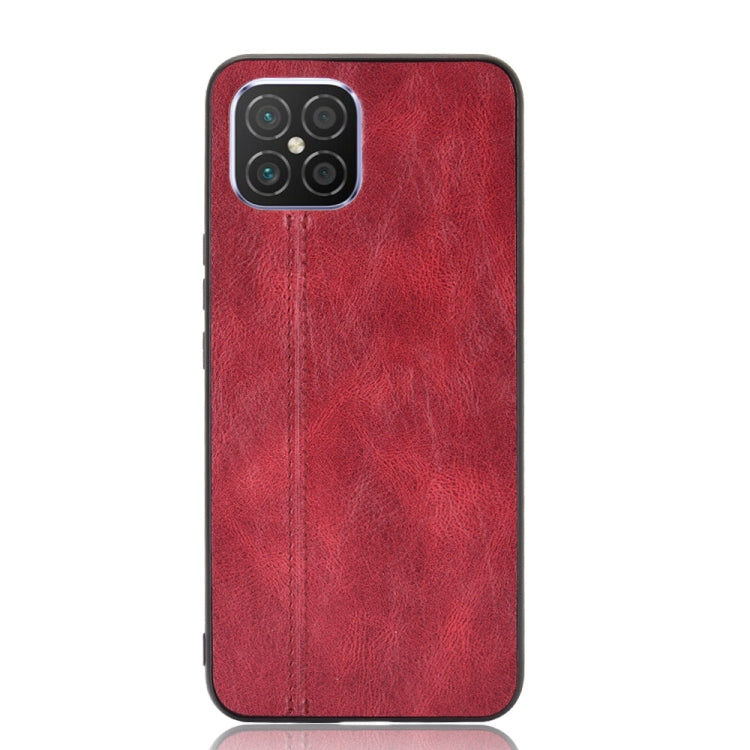 For Huawei nova 8 SE Shockproof Sewing Cow Pattern Skin PC + PU + TPU Case