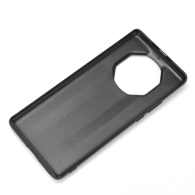 For Huawei Mate 40 RS Porsche Design Shockproof Sewing Cow Pattern Skin PC + PU + TPU Case