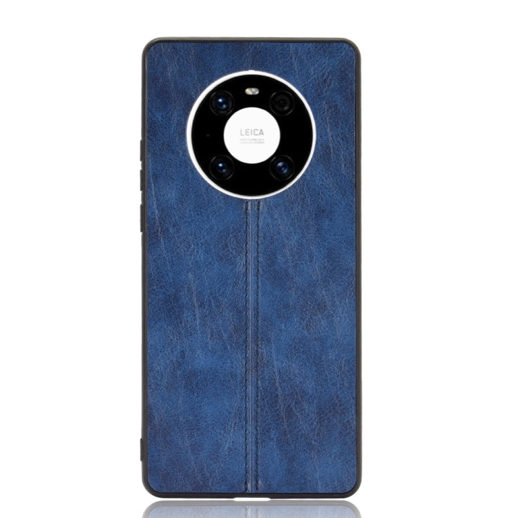 For Huawei Mate 40 Shockproof Sewing Cow Pattern Skin PC + PU + TPU Case