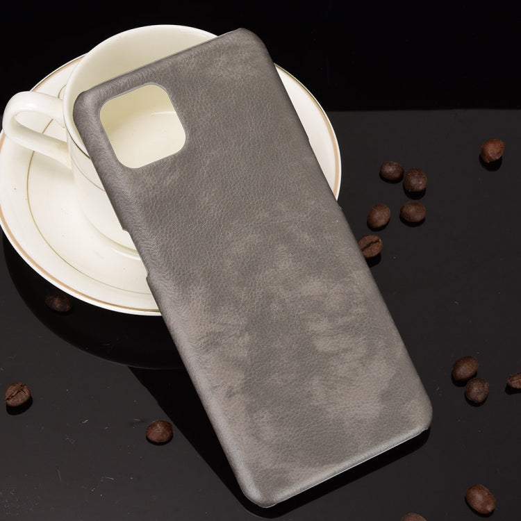 For OPPO Reno4 SE Shockproof Litchi Texture PC + PU Case