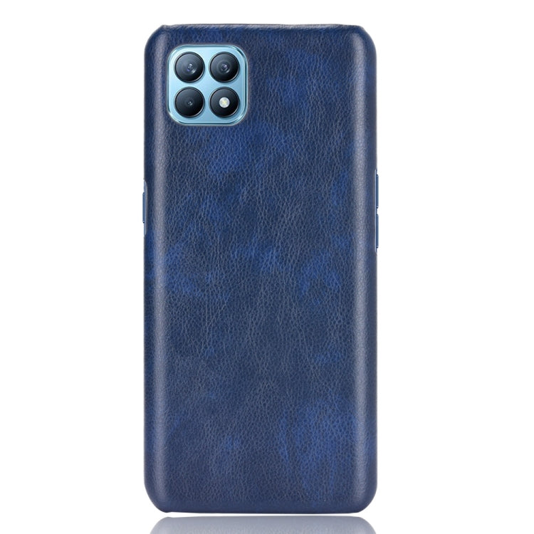 For OPPO Reno4 SE Shockproof Litchi Texture PC + PU Case