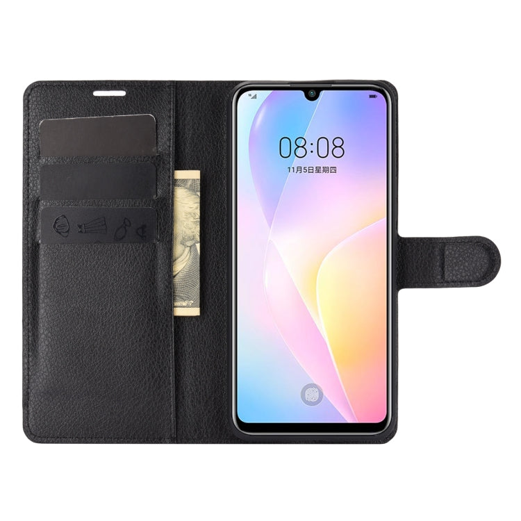For Huawei nova 8 SE Litchi Texture Horizontal Flip Protective Case with Holder & Card Slots & Wallet