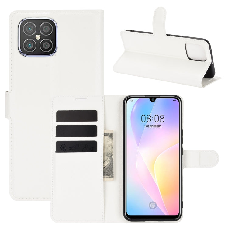 For Huawei nova 8 SE Litchi Texture Horizontal Flip Protective Case with Holder & Card Slots & Wallet
