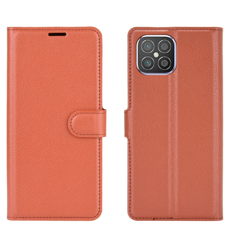 For Huawei nova 8 SE Litchi Texture Horizontal Flip Protective Case with Holder & Card Slots & Wallet