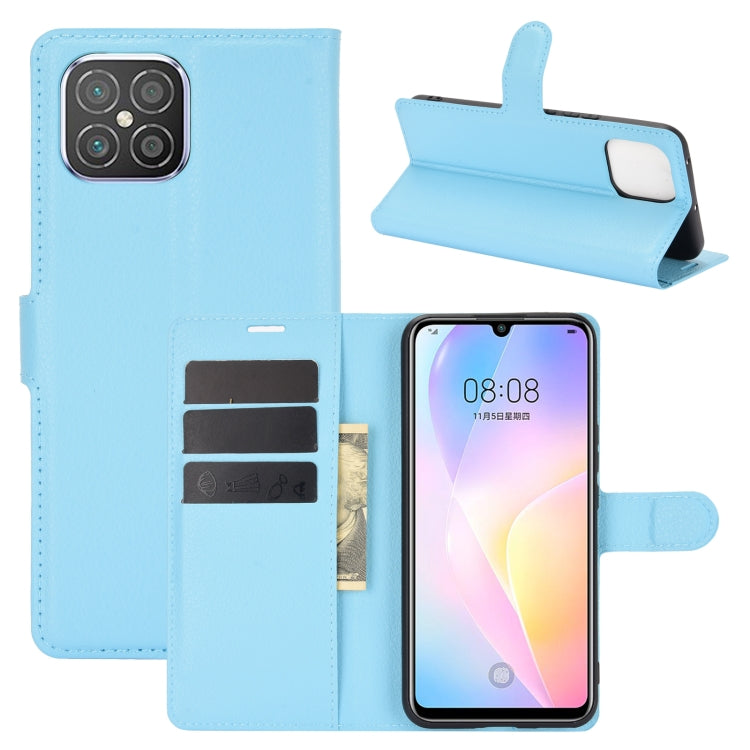 For Huawei nova 8 SE Litchi Texture Horizontal Flip Protective Case with Holder & Card Slots & Wallet
