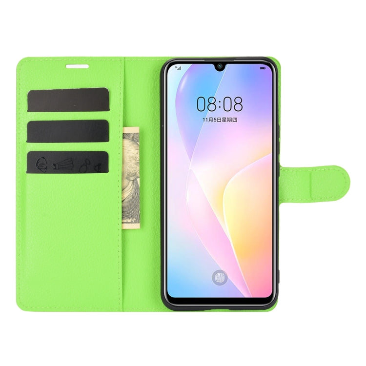 For Huawei nova 8 SE Litchi Texture Horizontal Flip Protective Case with Holder & Card Slots & Wallet