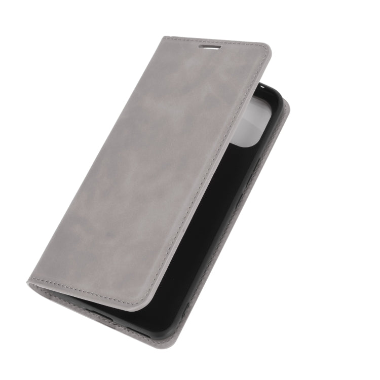 For Huawei nova 8 SE Retro-skin Business Magnetic Suction Leather Case with Holder & Card Slots & Wallet