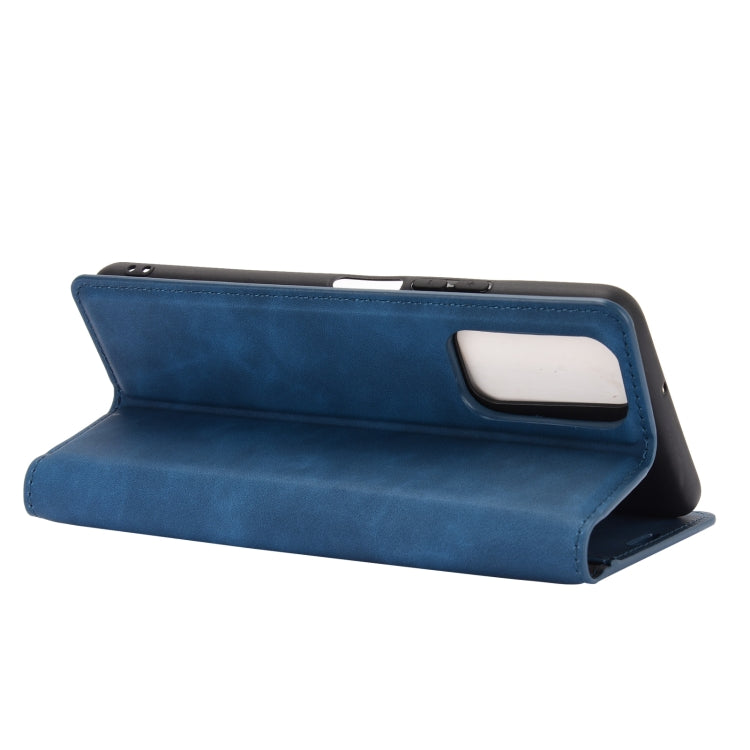 For Huawei Honor 10X Lite Retro-skin Business Magnetic Suction Leather Case with Holder & Card Slots & Wallet