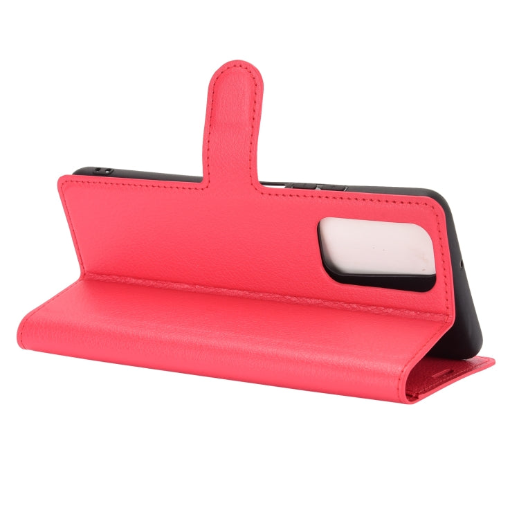 For Huawei Honor 10X Lite Litchi Texture Horizontal Flip Protective Case with Holder & Card Slots & Wallet