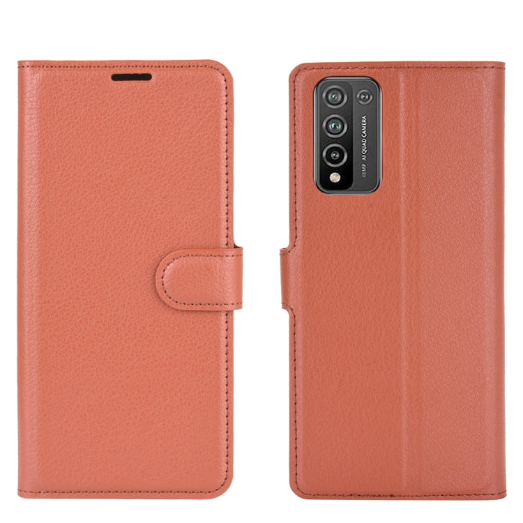 For Huawei Honor 10X Lite Litchi Texture Horizontal Flip Protective Case with Holder & Card Slots & Wallet