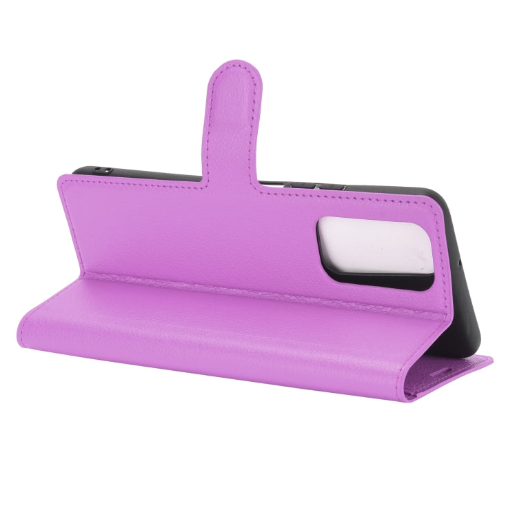 For Huawei Honor 10X Lite Litchi Texture Horizontal Flip Protective Case with Holder & Card Slots & Wallet