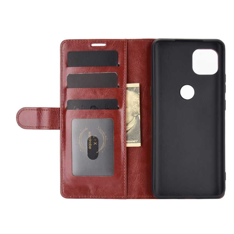 For Motorola Moto G 5G R64 Texture Single Horizontal Flip Protective Case with Holder & Card Slots & Wallet& Photo Frame