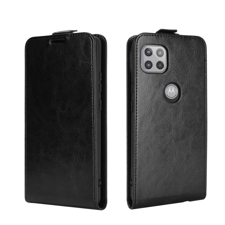 For Motorola Moto G 5G R64 Texture Single Vertical Flip Leather Protective Case with Card Slots & Photo Frame