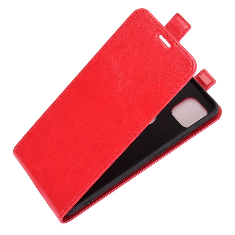 For Motorola Moto G 5G R64 Texture Single Vertical Flip Leather Protective Case with Card Slots & Photo Frame