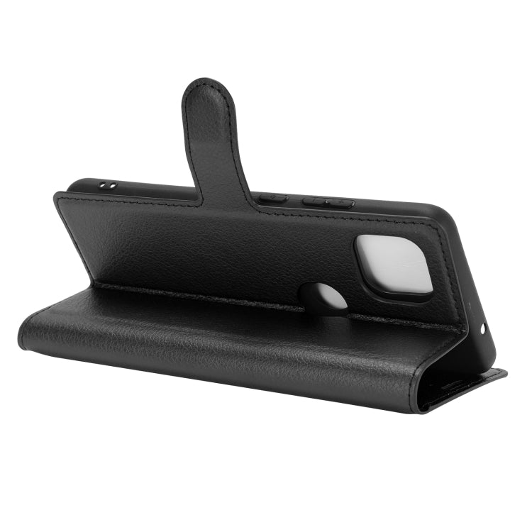 For Motorola Moto G 5G Litchi Texture Horizontal Flip Protective Case with Holder & Card Slots & Wallet