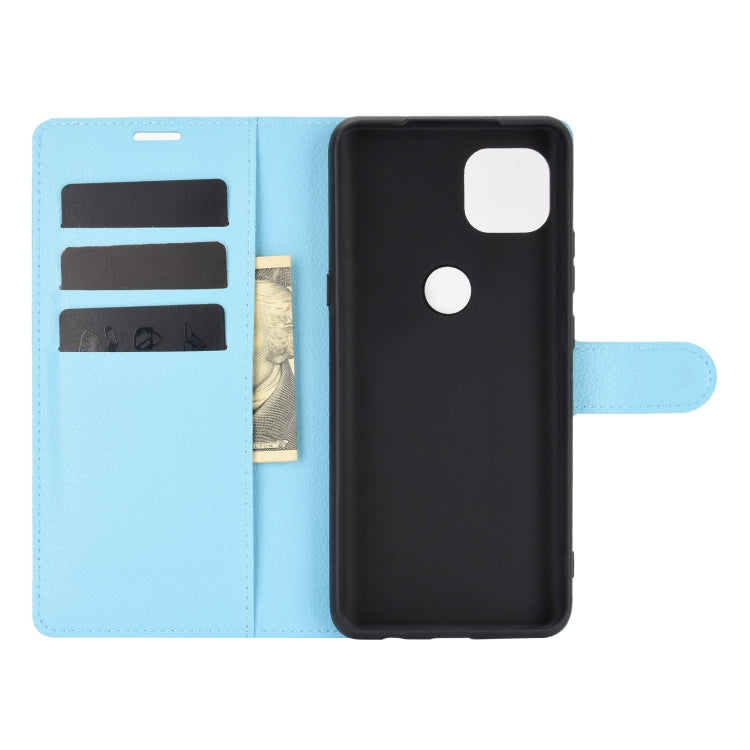 For Motorola Moto G 5G Litchi Texture Horizontal Flip Protective Case with Holder & Card Slots & Wallet