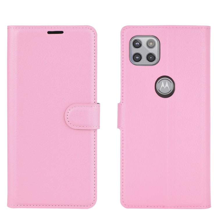 For Motorola Moto G 5G Litchi Texture Horizontal Flip Protective Case with Holder & Card Slots & Wallet