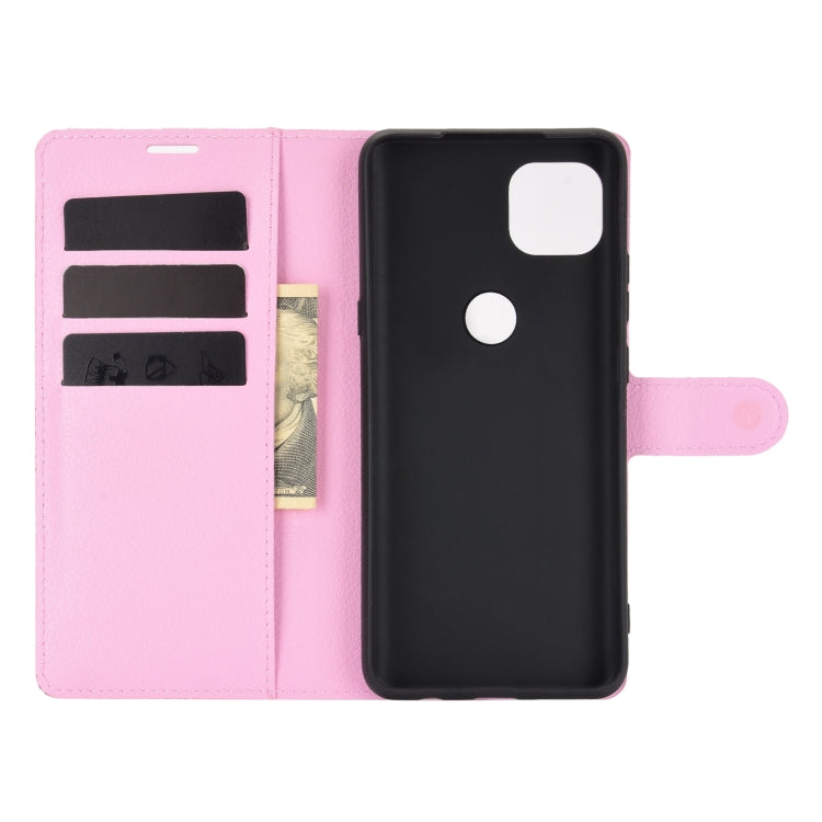 For Motorola Moto G 5G Litchi Texture Horizontal Flip Protective Case with Holder & Card Slots & Wallet
