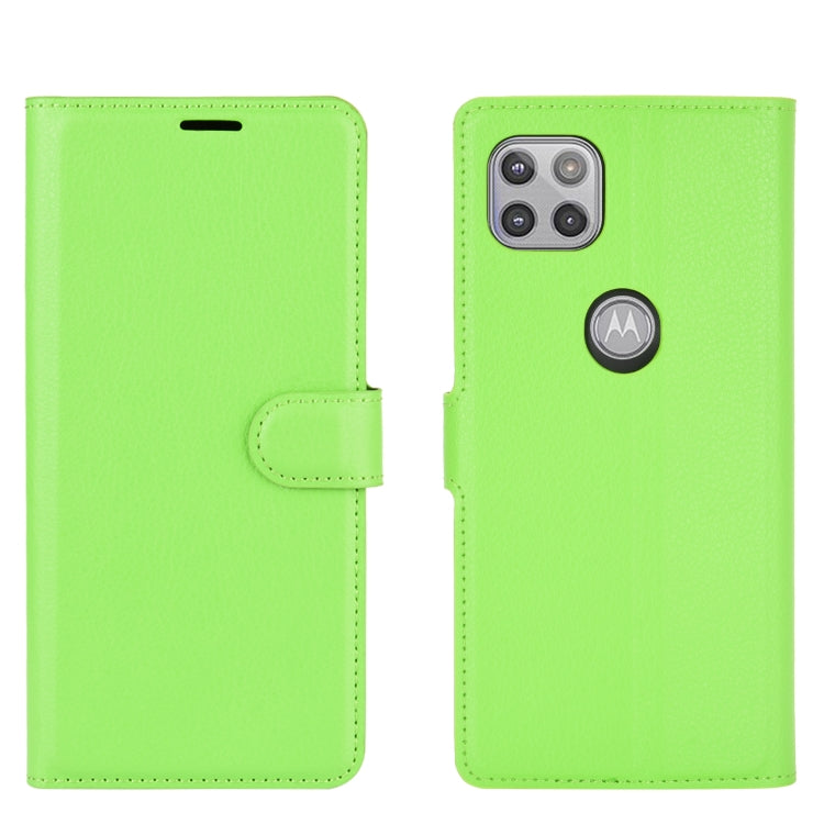 For Motorola Moto G 5G Litchi Texture Horizontal Flip Protective Case with Holder & Card Slots & Wallet