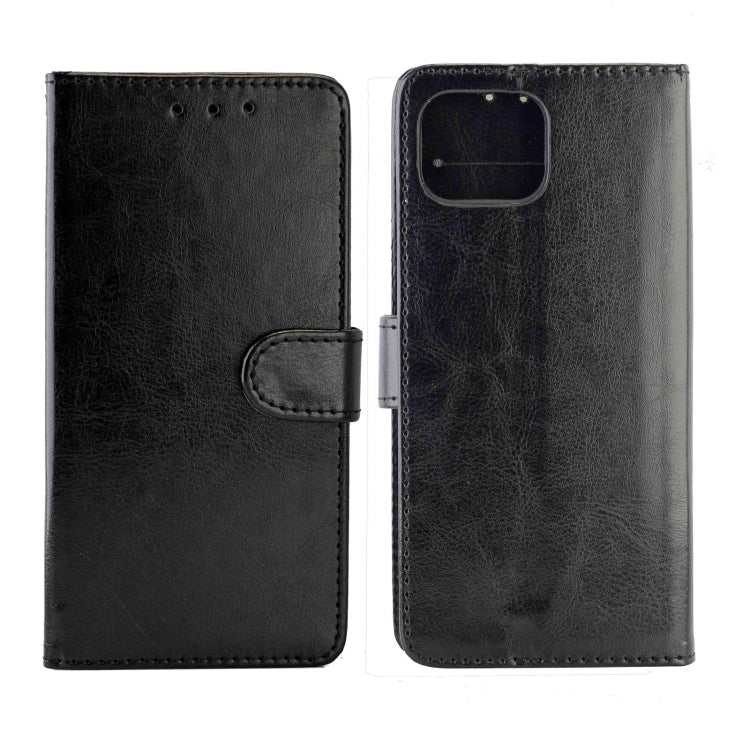 For OPPO Reno4 Lite / F17 Pro/A93 Crazy Horse Texture Leather Horizontal Flip Protective Case with Holder & Card Slots & Wallet & Photo Frame