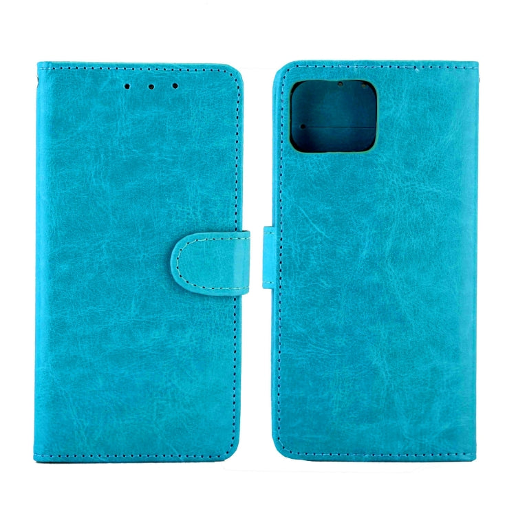 For OPPO Reno4 Lite / F17 Pro/A93 Crazy Horse Texture Leather Horizontal Flip Protective Case with Holder & Card Slots & Wallet & Photo Frame