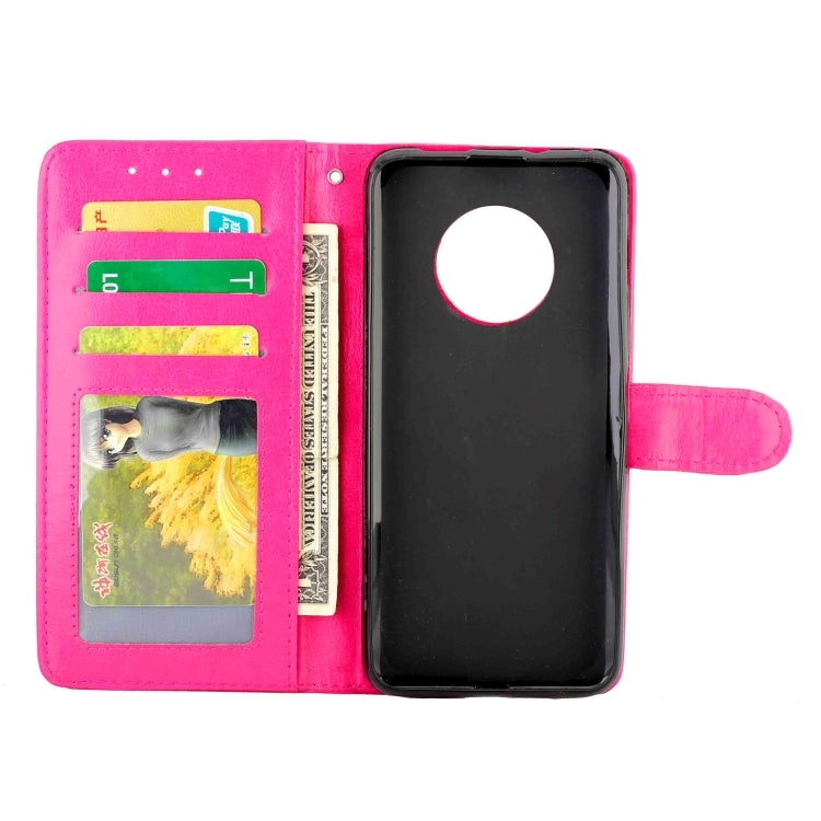 For Huawei Enjoy 20 Plus 5G Crazy Horse Texture Leather Horizontal Flip Protective Case with Holder & Card Slots & Wallet & Photo Frame