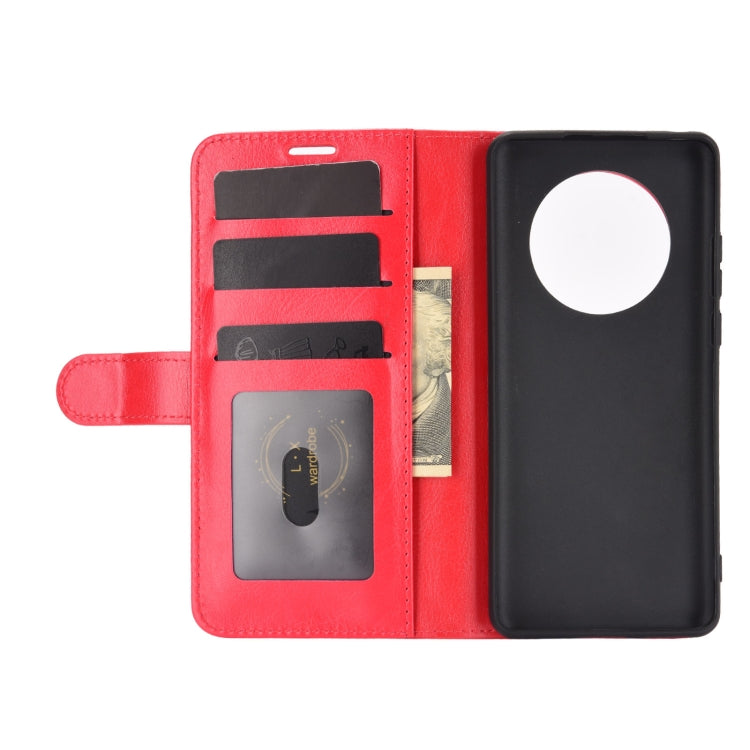 For Huawei Mate 40 Pro+ R64 Texture Single Horizontal Flip Leather Case with Holder & Card Slots & Wallet& Photo Frame