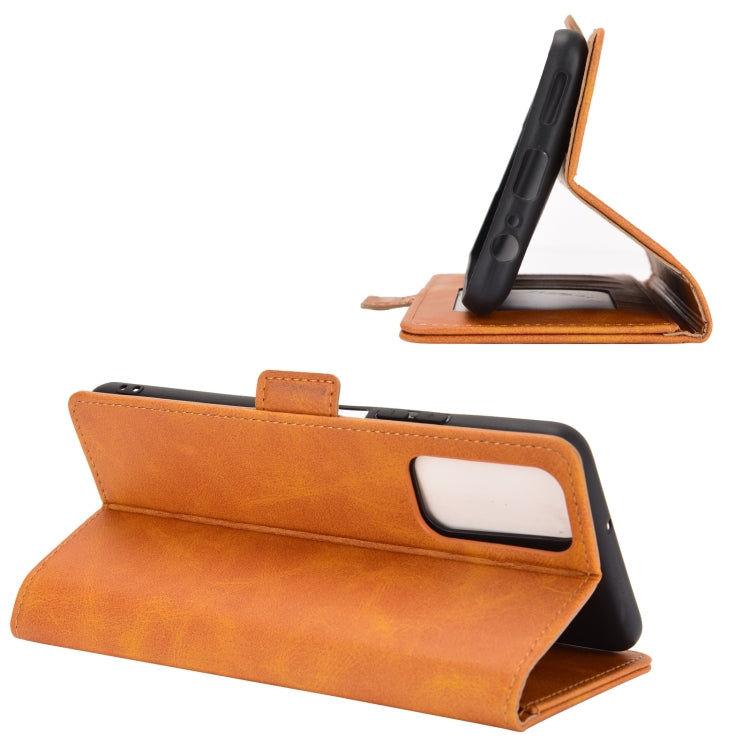 For Huawei Honor 10X Lite Dual-side Magnetic Buckle Horizontal Flip Leather Case with Holder & Card Slots & Wallet