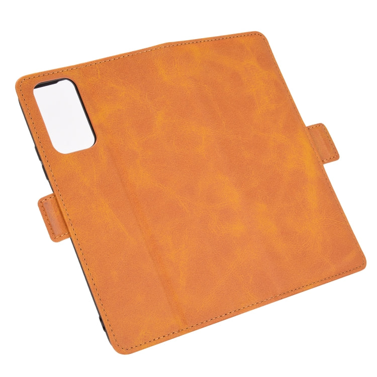 For Huawei Honor 10X Lite Dual-side Magnetic Buckle Horizontal Flip Leather Case with Holder & Card Slots & Wallet